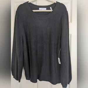 Lark & Ro Sweater, NWT, Black, Size XXL